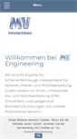 Mobile Screenshot of mv-engineering.de